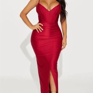 Fashion Nova Bold Corset Gown